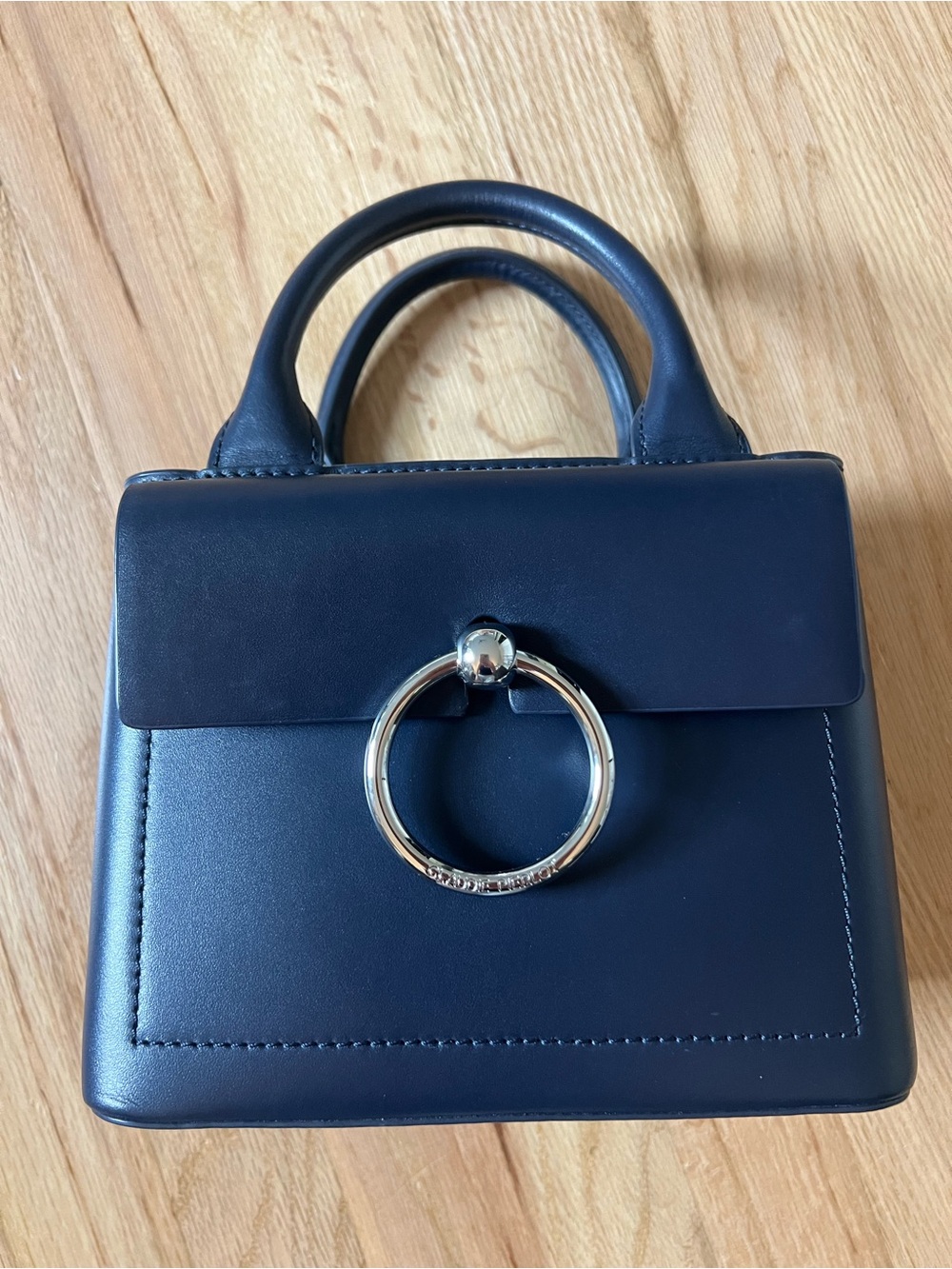 navy blue Claudie Pierlot Anouck mini bag